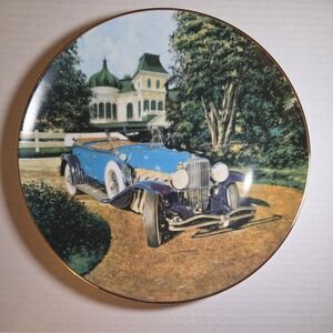 DUESENBERG 1930 MODEL J COWL PHAETON PLATE CLASSIC AMERICAN CARS JIM DENEEN BOX